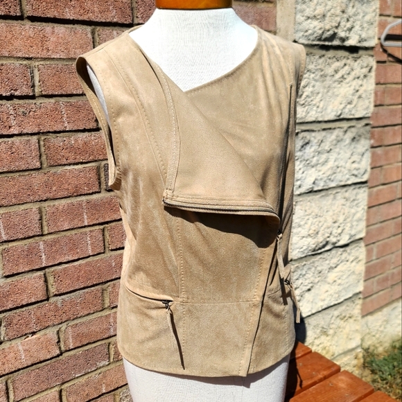 M.S.S.P micro suede moto vest - Picture 2 of 7